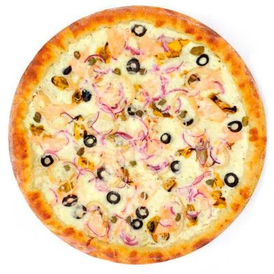 Пицца с морепродуктами