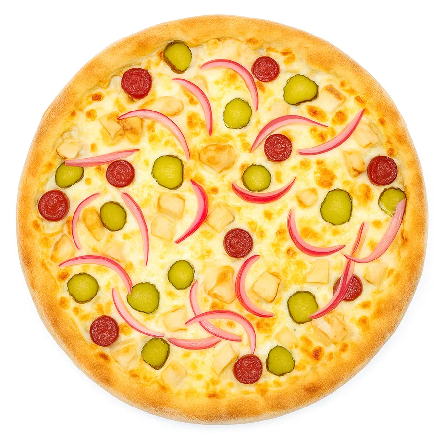 Пицца с цыпленком 