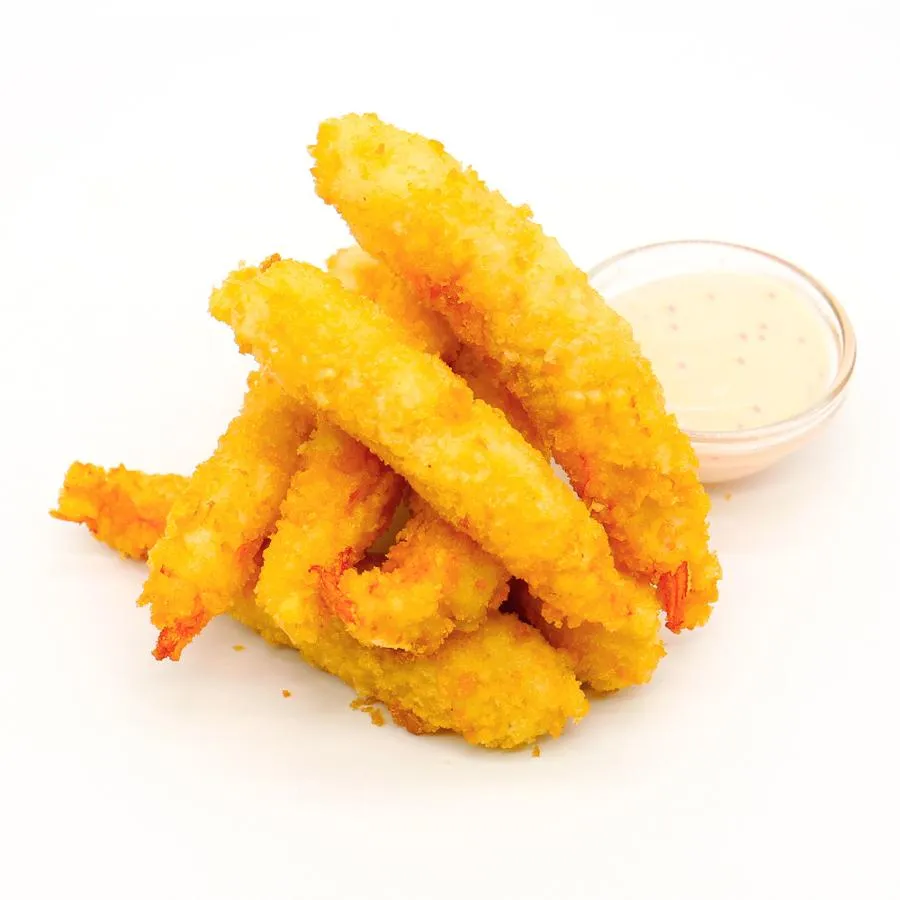 Креветки Темпура с соусом на выбор