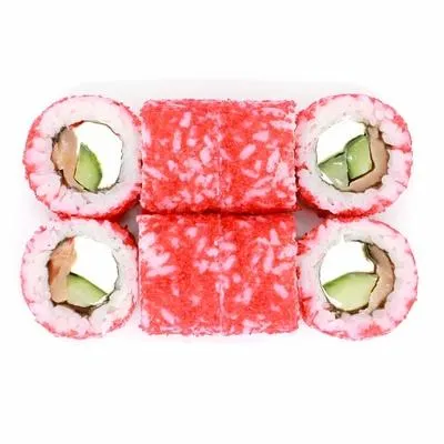 Ролл Калифорния с лососем