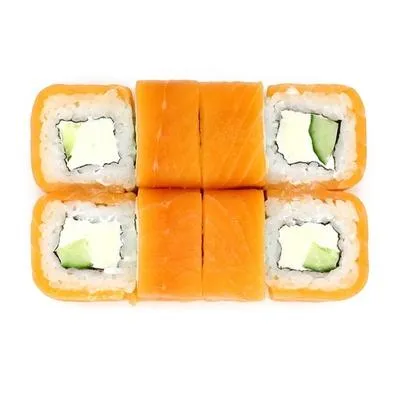 Ролл Филадельфия 3/4 с огурцом