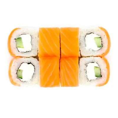 Ролл Филадельфия Лайт с огурцом