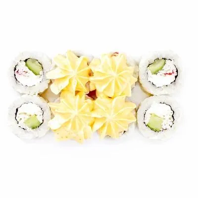 Ролл Лава с крабом