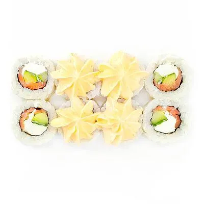 Ролл Лава с лососем