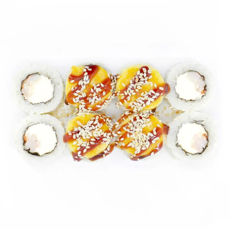 Запеченный Нежный с креветкой