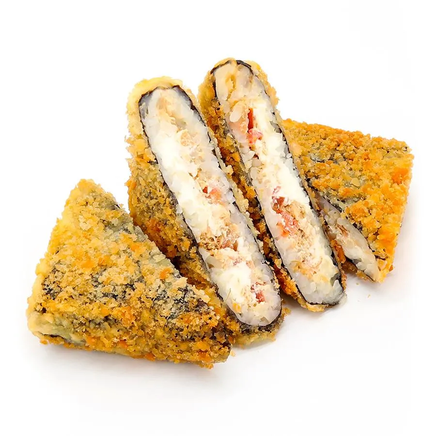 Суши-сендвич с лососем терияки