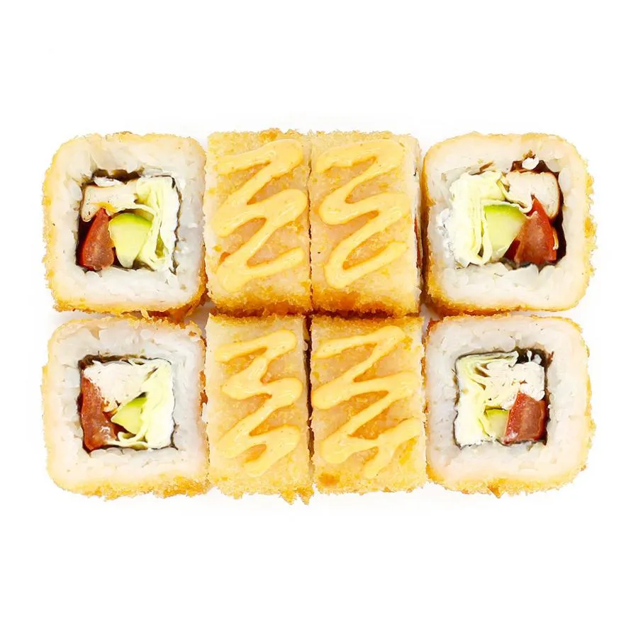 Темпурный ролл BBQ